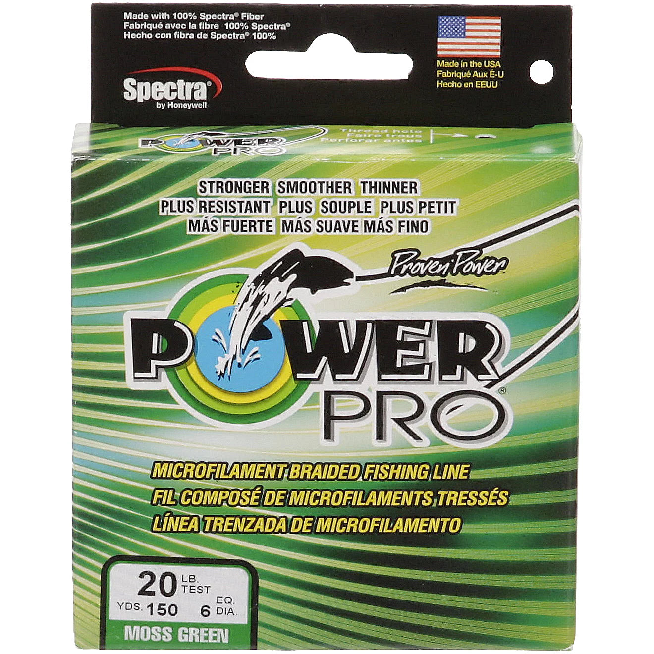 Power Pro Braided Line Moss Green 30 lb. 150 Yards