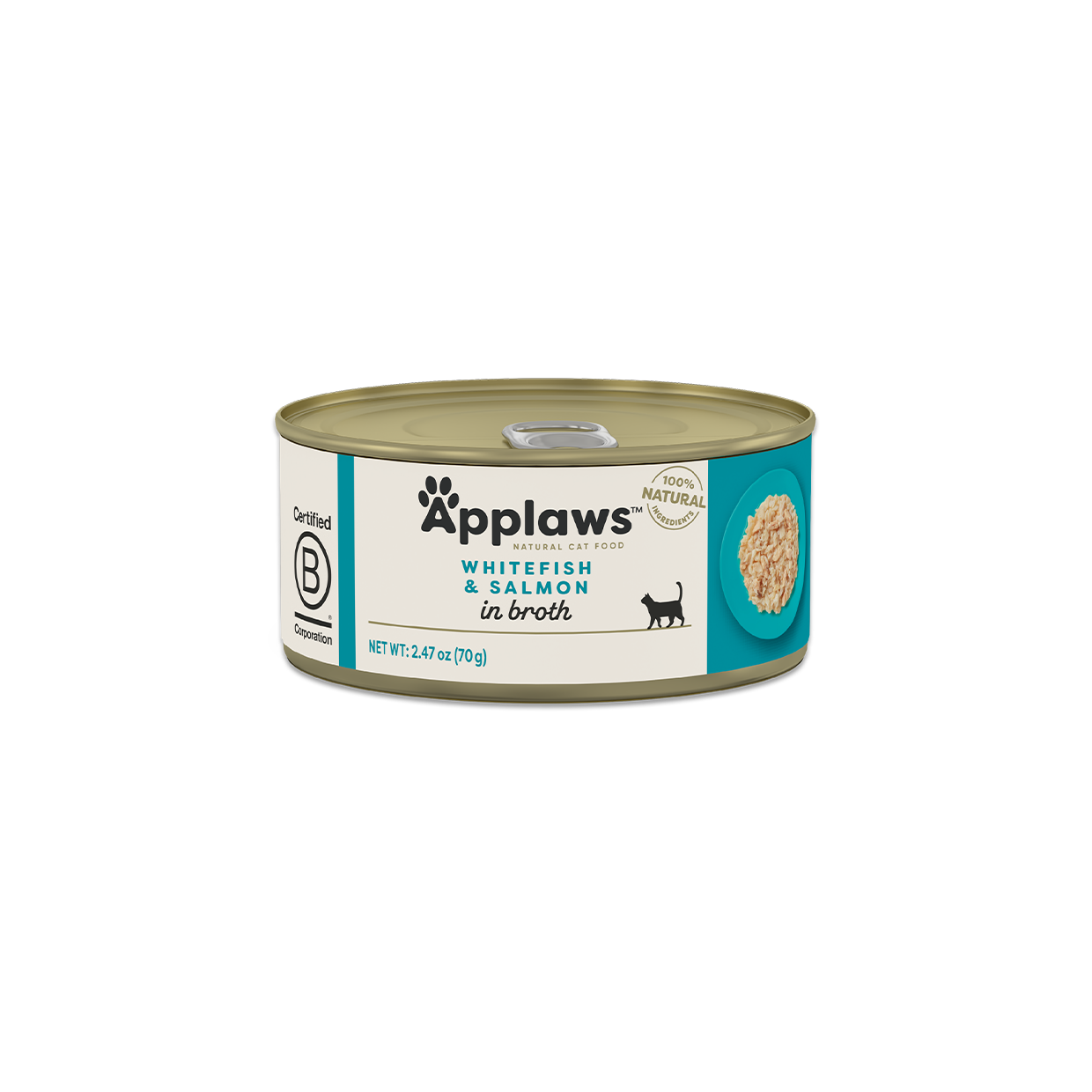 Applaws Whitefish & Salmon in Broth