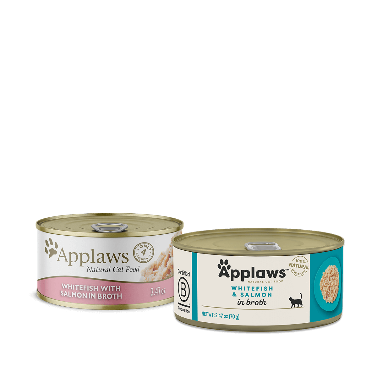 Applaws Whitefish & Salmon in Broth