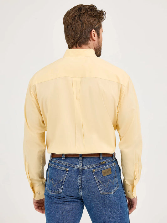 Wrangler George Strait™ Solid One Pocket Button Down Shirt