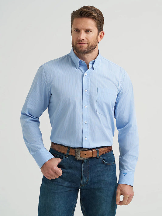Wrangler Cody Johnson One Pocket Button Down Shirt