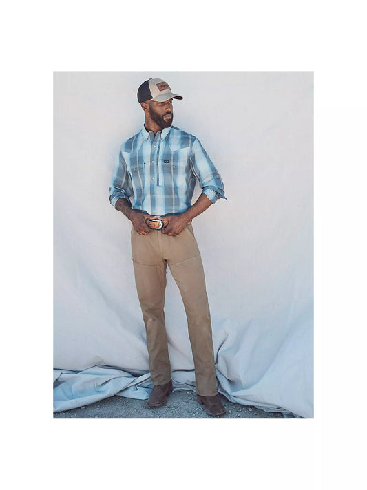Wrangler All Terrain Gear Men's Open Range Pant in Nomad Brown