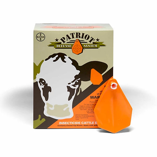 Bayer Patriot Insecticide Cattle Ear Tags