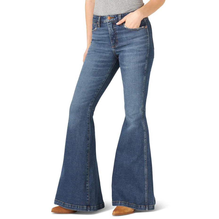 Wrangler Retro Paige High Rise Trumpet Flare Jean