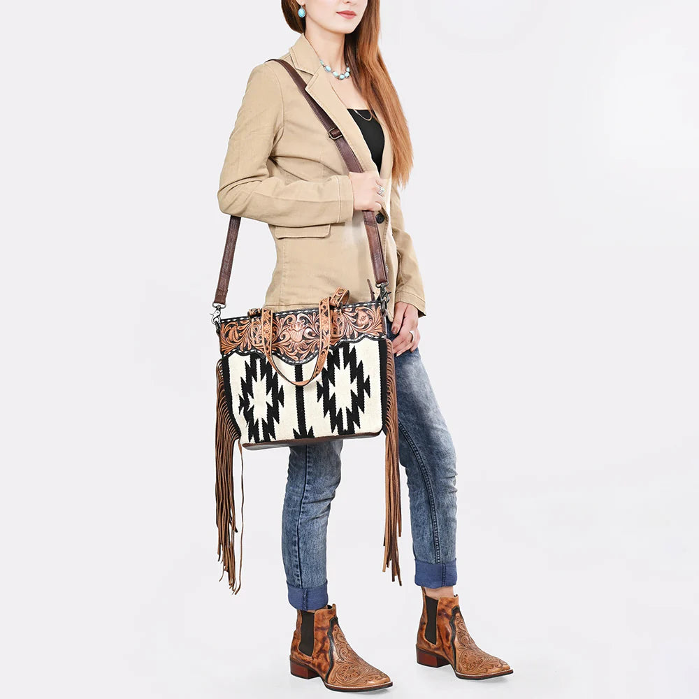 American Darling Becca Genuine Western Leather Tote