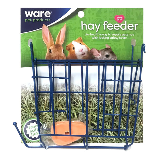 Critterware Hay Feeder with Salt Lick