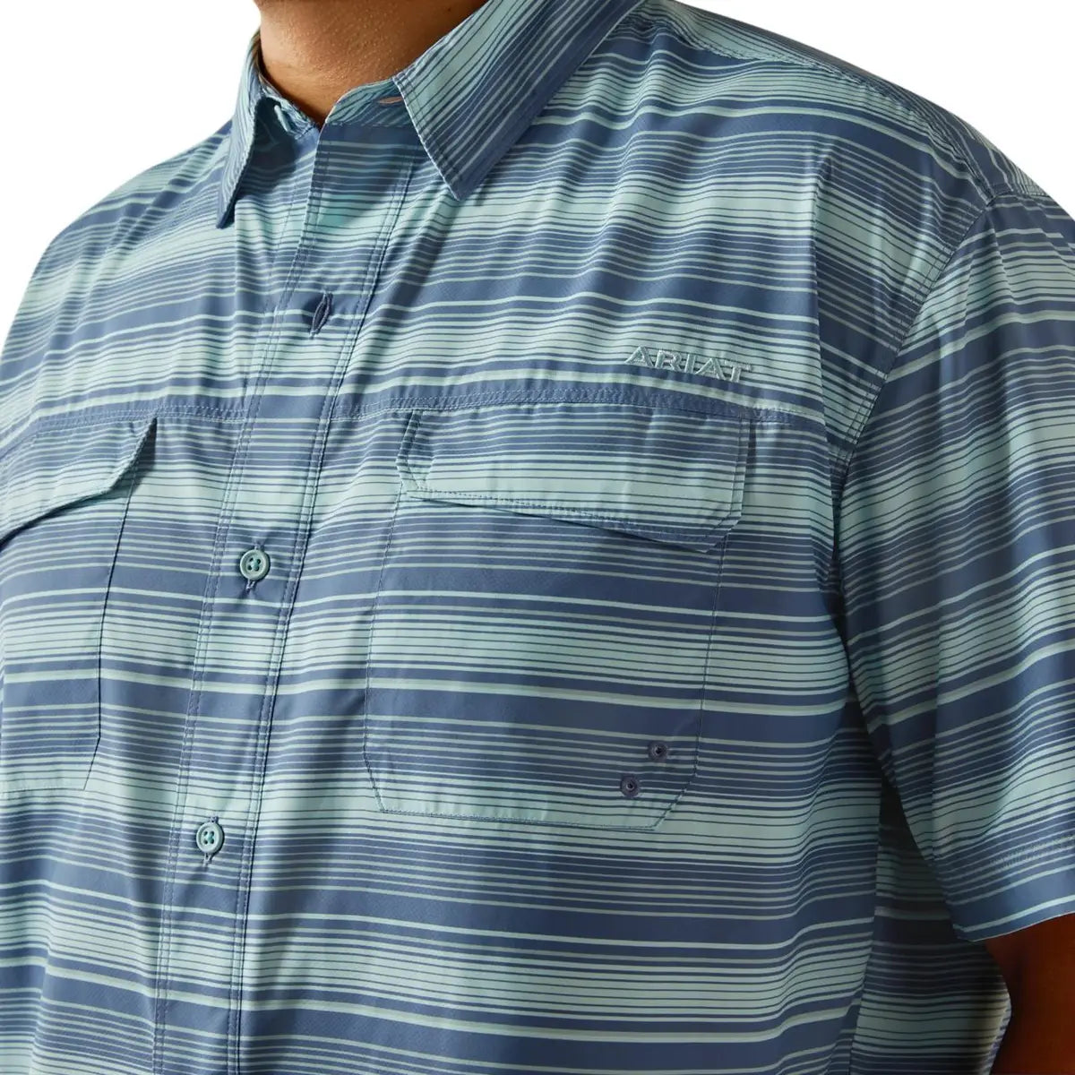 Ariat VentTEK Outbound Classic Fit Shirt in Blue Raven