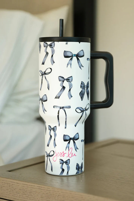 Midnight Bow Tumbler