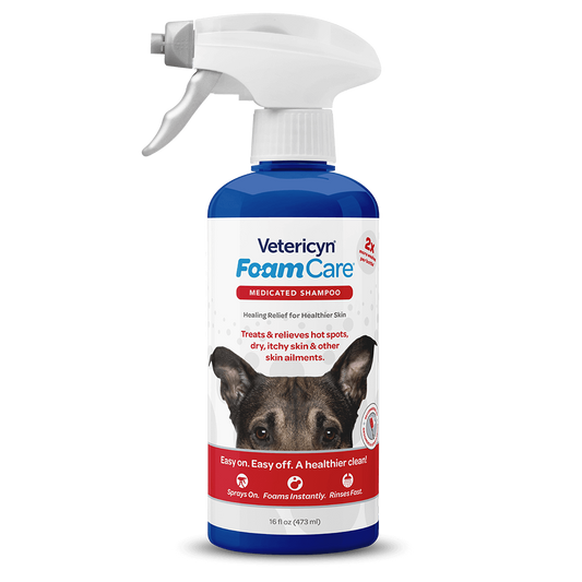 Vetericyn FoamCare Medicated Pet Shampoo