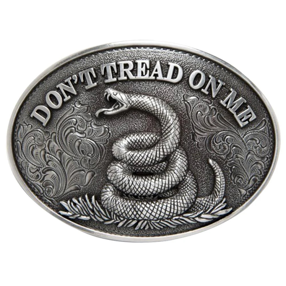 Nocona Don't Tread on Me Buckle