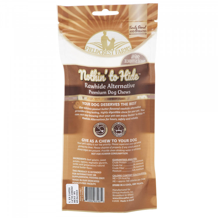Nothin' to Hide Small Rolls-Peanut Butter
