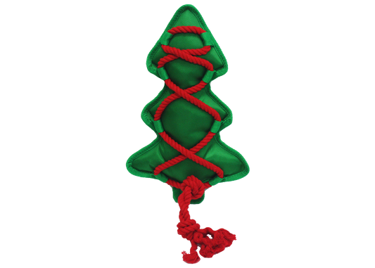 Multipet Cross-Ropes Holiday Christmas Tree