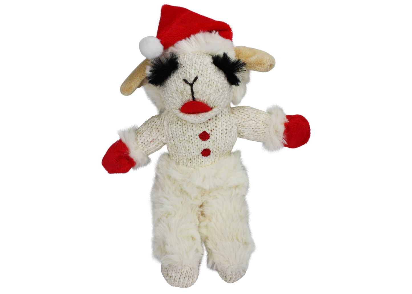 Multipet Standing Lamb Chop® with Santa Hat