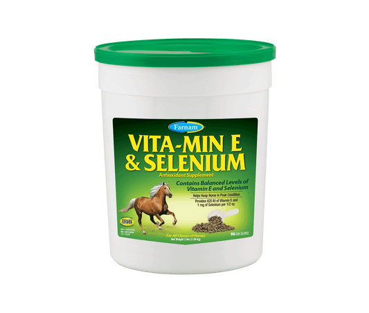 Farnam Vita-Min E & Selenium Antioxidant Supplement