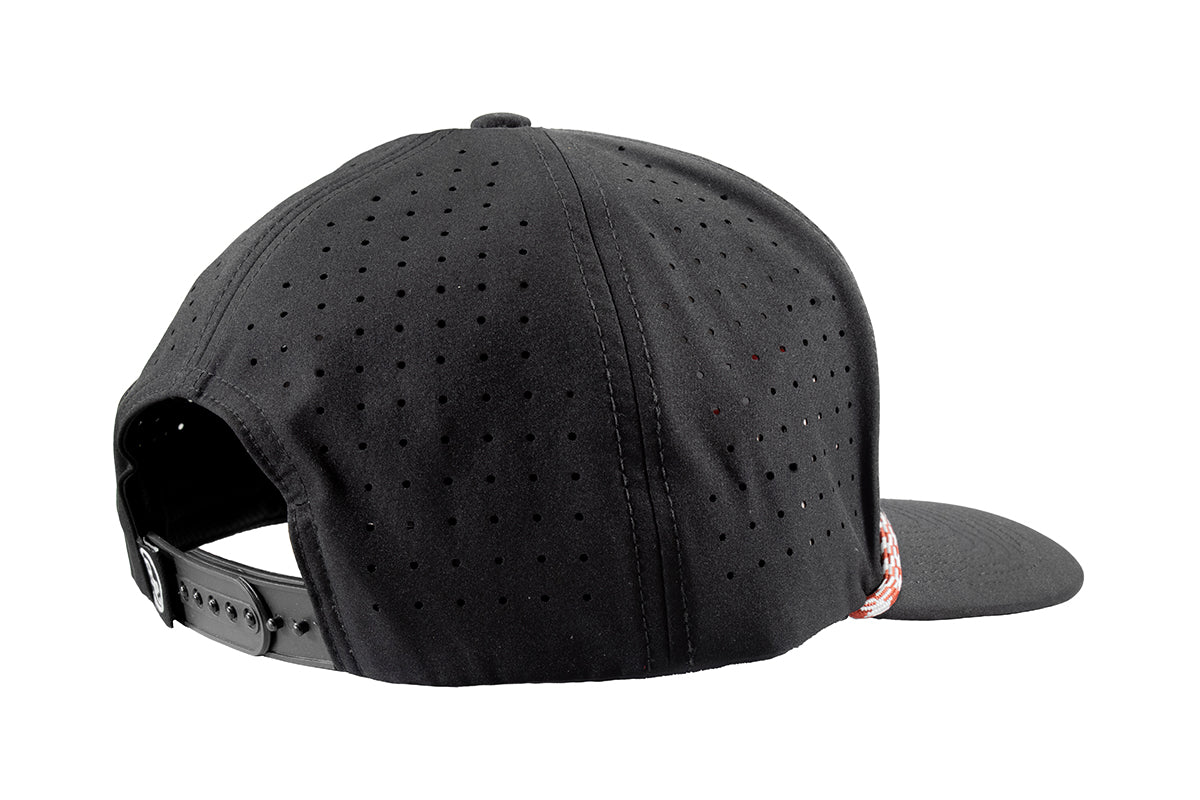 Ranch Craft Originals Black Ace High Snapback Cap