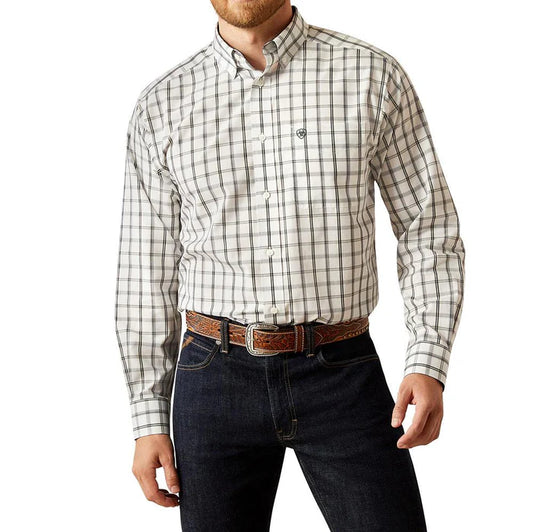 Ariat Wrinkle Free Remi Classic Fit Shirt in White