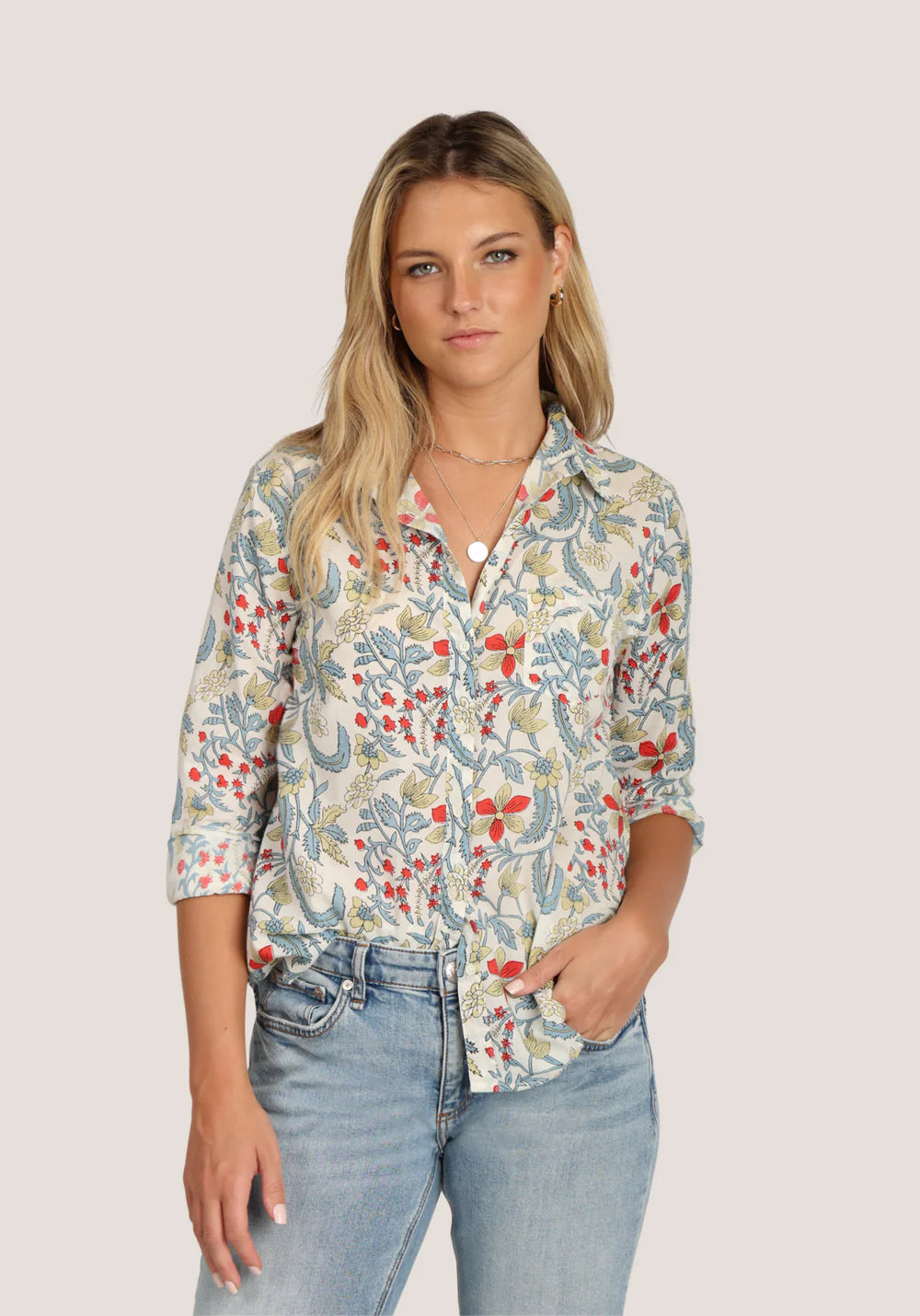 Dylan 1 Pocket Button-Up Shirt