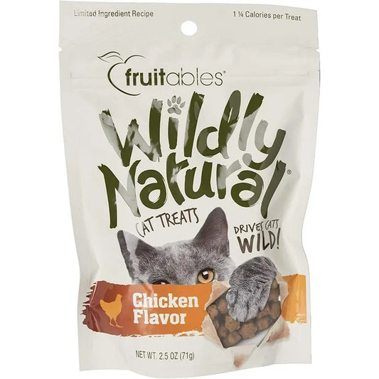 Fruitables Wildly Natural Cat Treats-Chicken