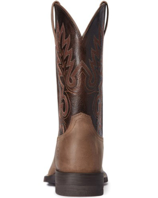 Ariat Mens Layton Authentic Brown Western Boot