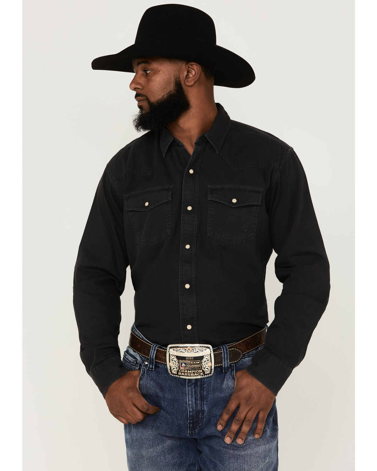 Ariat Mens Phantom Jurlington Retro Fit Shirt