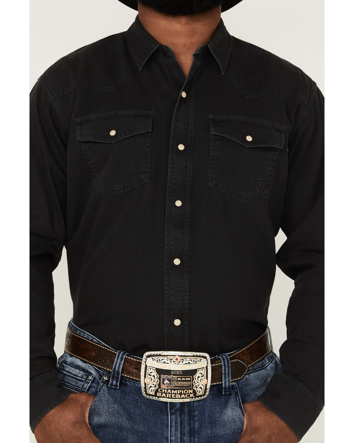 Ariat Mens Phantom Jurlington Retro Fit Shirt