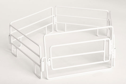 Little Buster Toys 5 Piece Panel and Gate Combo White