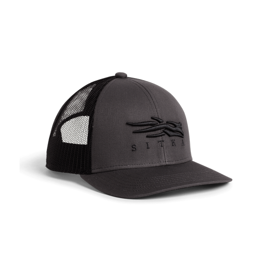 Sitka Icon Mid Pro Trucker Cap in Lead