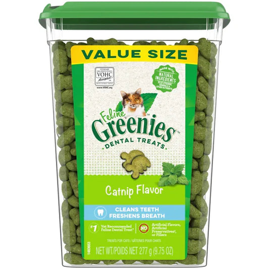 Feline Greenies Catnip Flavored Dental Treats