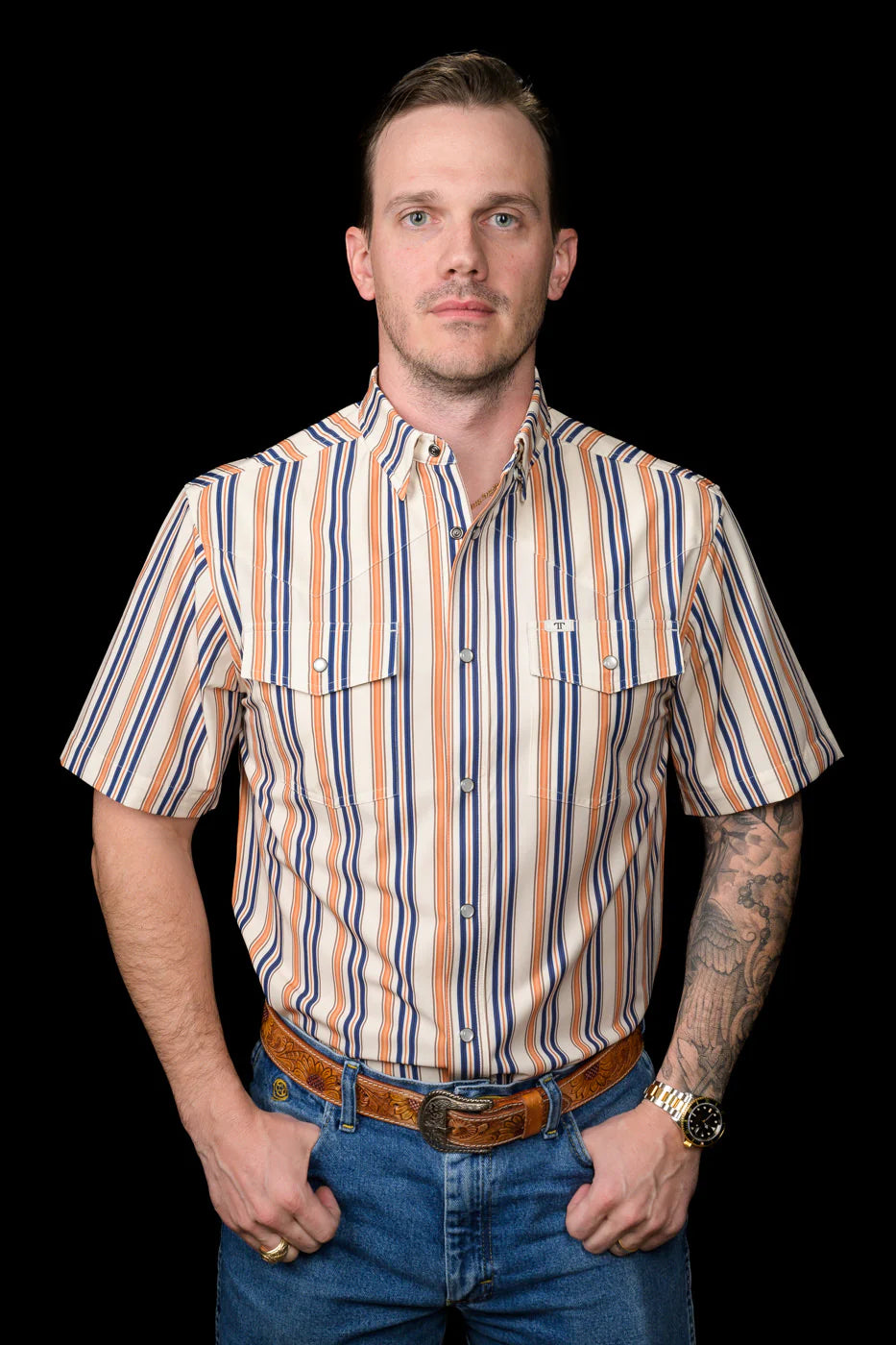 Ferrell The Jackson Short Sleeve Snap