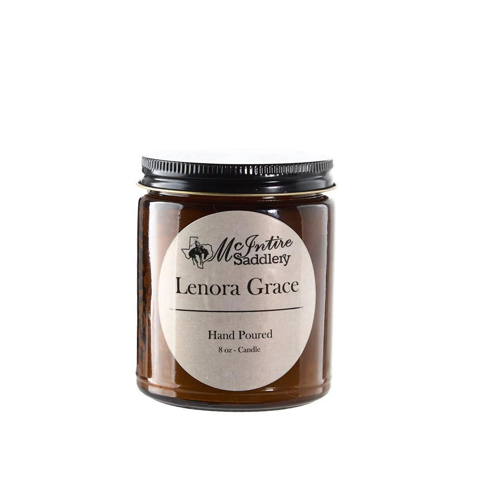 McIntire Saddlery Lenora Grace Candle