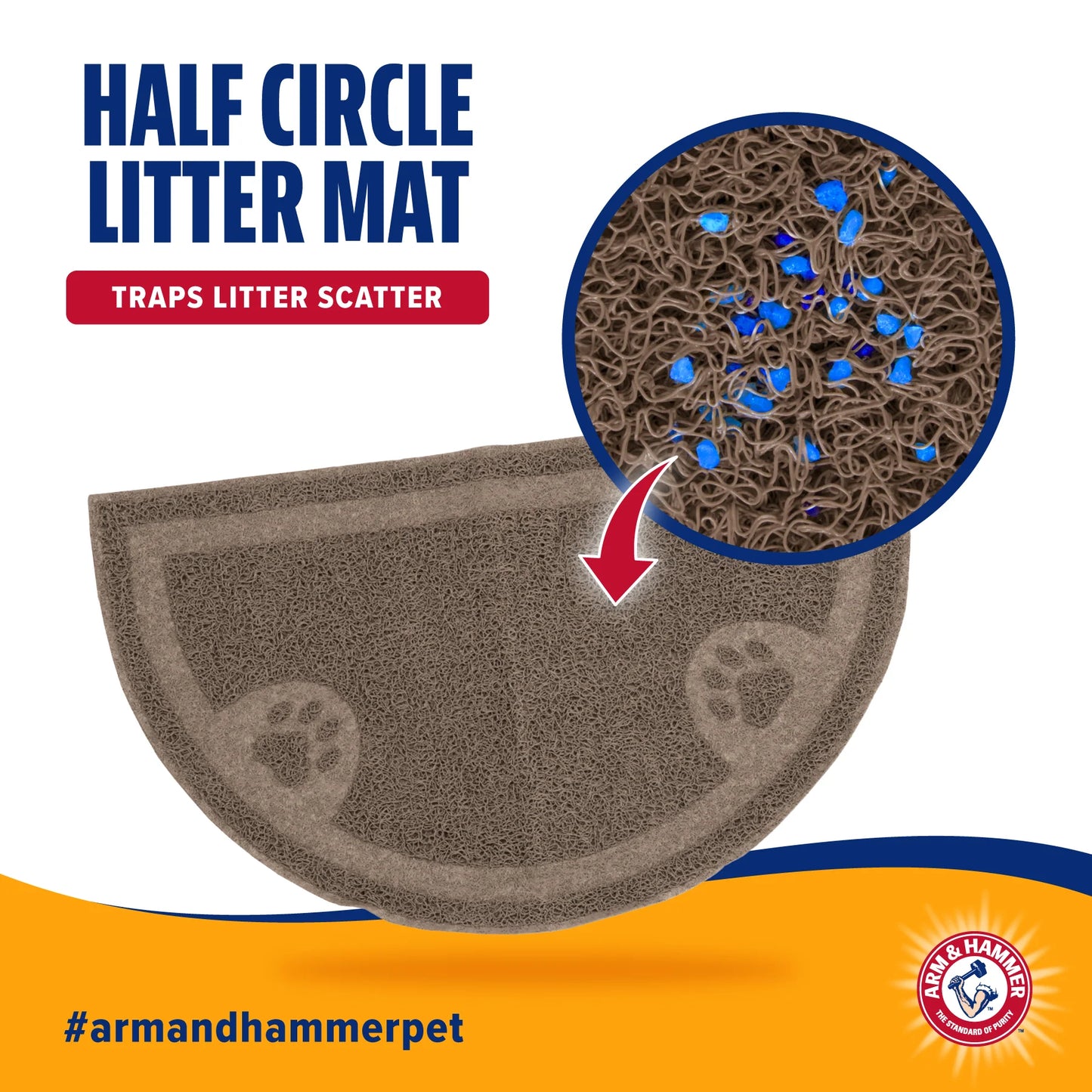 Arm & Hammer Rubber Litter Box Mat