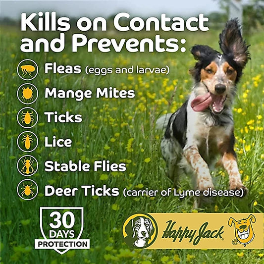 Happy Jack Kennel Dip Flea, Tick and Mange Control for Dogs
