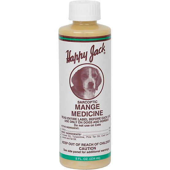 Happy Jack Mange Medicine for Dogs