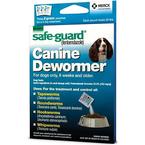 Safe-Guard Canine Dewormer