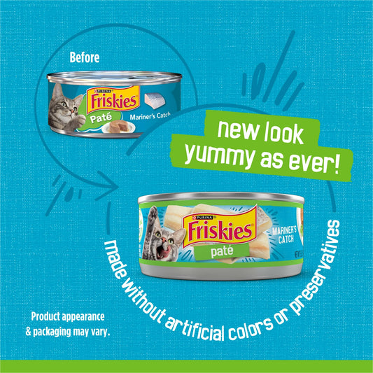 Friskies Paté Mariner's Catch Wet Cat Food