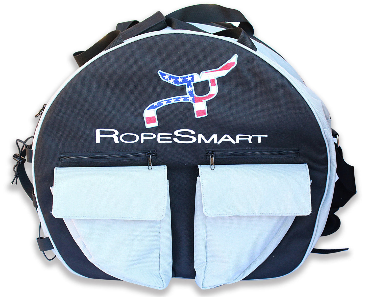 RopeSmart Deluxe Rope Bag – Classic RS Logo with American Flag Design