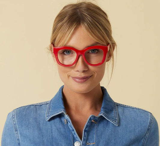 Peepers Center Stage Red Reading Glasses