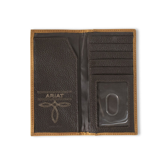 Ariat Boy's Multicolored Southwest Rodeo Wallet with Diamond Laced Edges