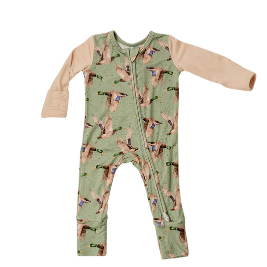 Rockin Royalty Mallard Skies Footie