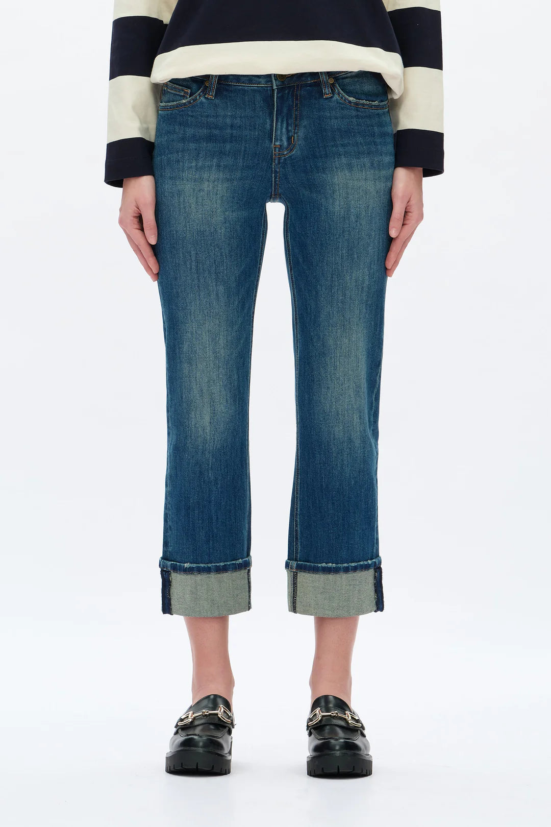 Bayeas Low Rise Straight Leg Jean