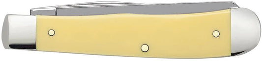 Case Yellow Synthetic Carbon Steel Trapper