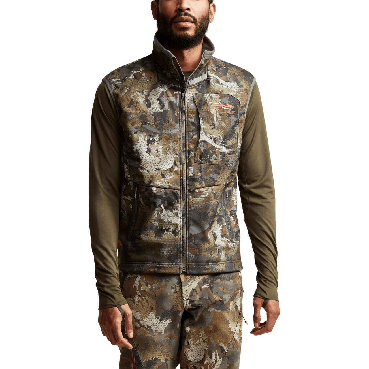 Sitka Dakota Vest in Optifade Waterfowl Timber