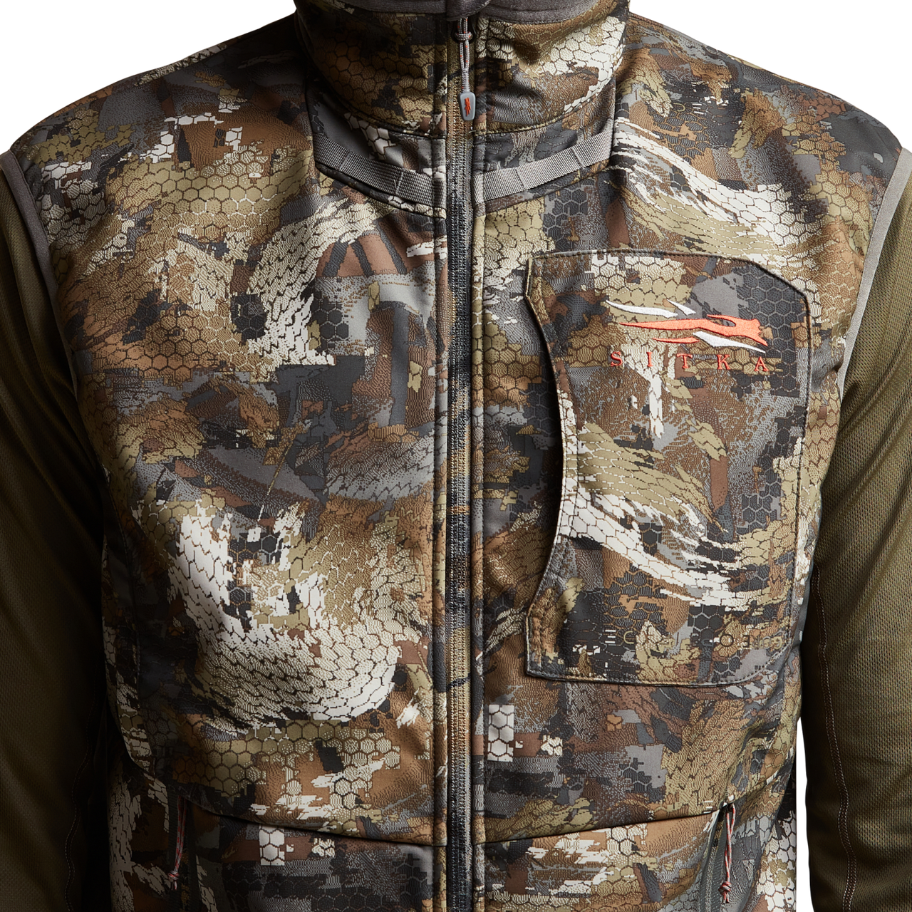 Sitka Dakota Vest in Optifade Waterfowl Timber