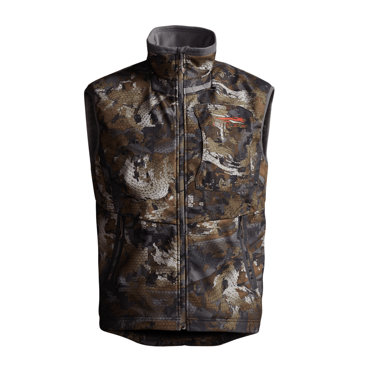 Sitka Dakota Vest in Optifade Waterfowl Timber