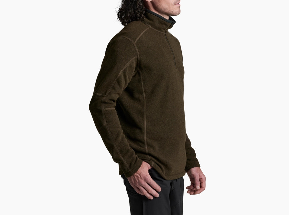 Kuhl Revel 1/4 Zip in Dark Roast