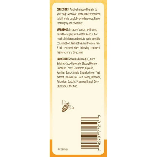Burt's Bees Oatmeal Dog Shampoo with Colloidal Oat Flour and Honey