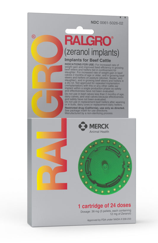 Ralgro Cattle Implants