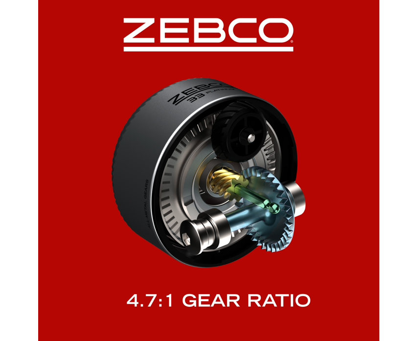 Zebco 33 Platinum Spincast Reel