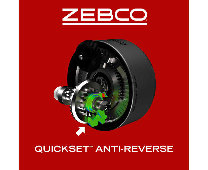 Zebco 33 Silver Spincast Reel