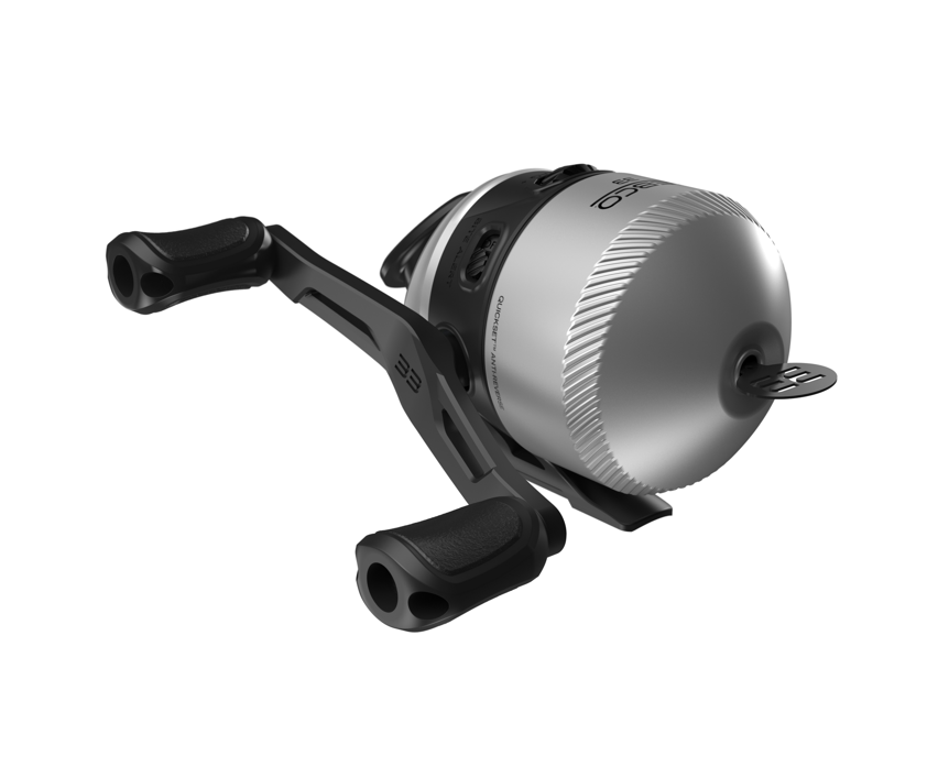 Zebco 33 Silver Spincast Reel